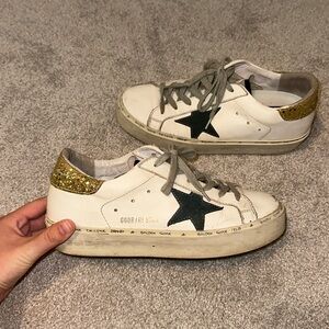 GOLDEN GOOSE HI STAR SNEAKERS